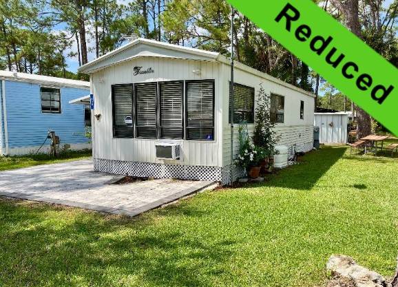 Venice, FL Mobile Home for Sale located at 1300 N River Rd Lot E39 Ramblers Rest